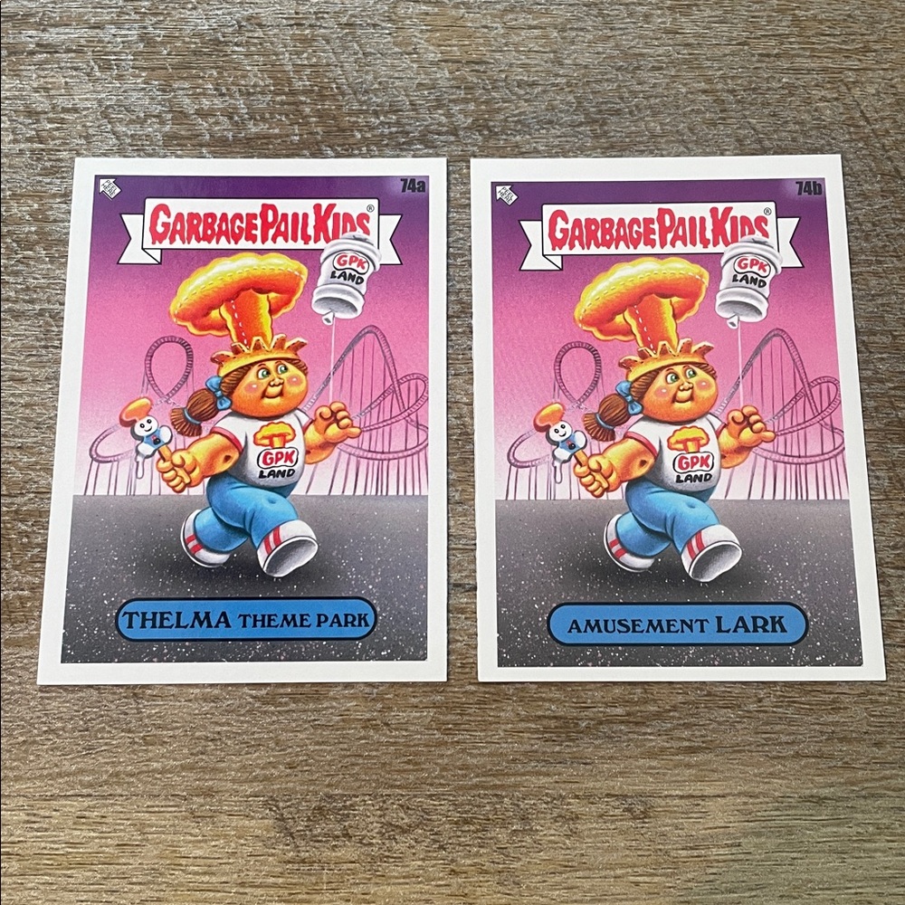 ✨10/$10 GPK SALE✨ Garbage Pail Kids GPK Go on Vacation Base 74a and 74b